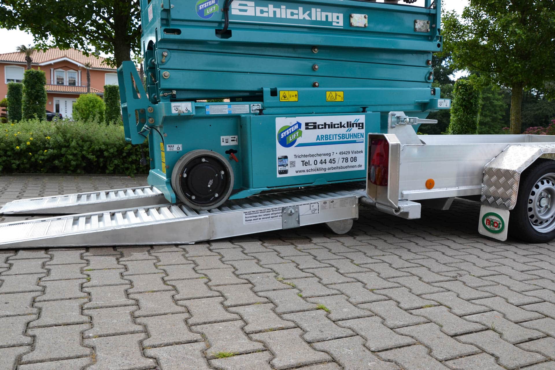 Arbeitsbühnentransportanhänger (6 von 16)