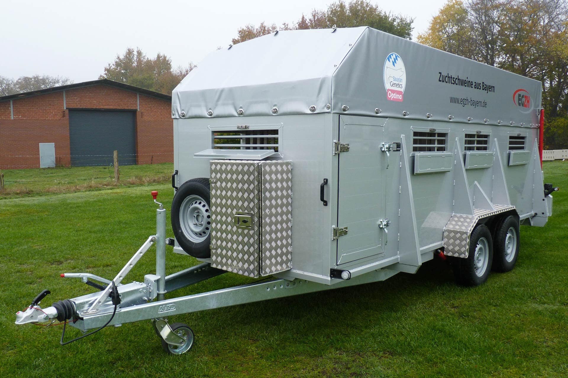 BAOS BVA Serie Schweine und Kälberanhänger (13 von 33)