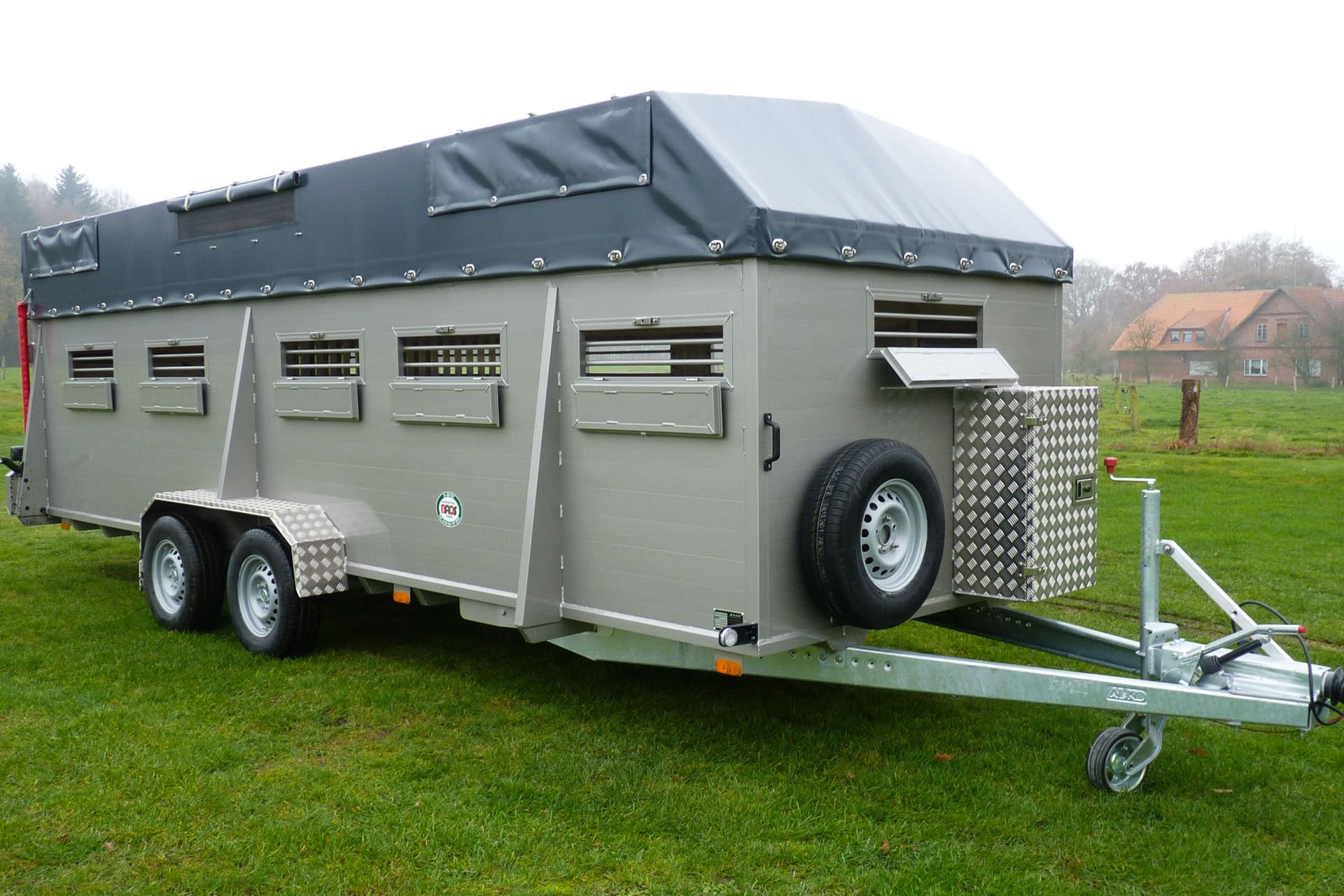 BAOS BVA Serie Schweine und Kälberanhänger (14 von 33)